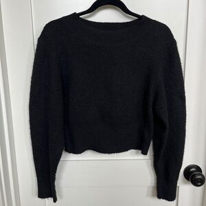 Black Top Shop Cropped Sweater
